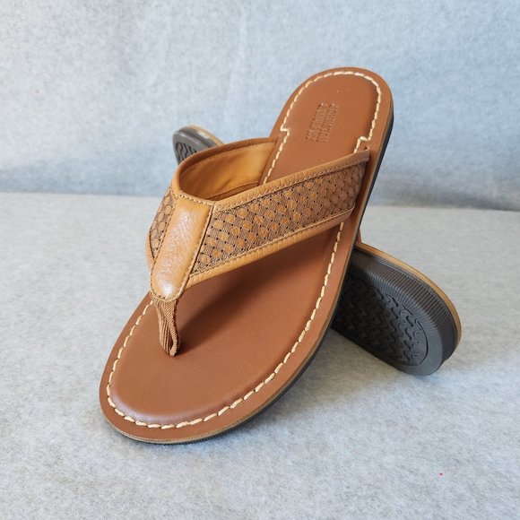 Johnston and murphy mens flip flops 2025